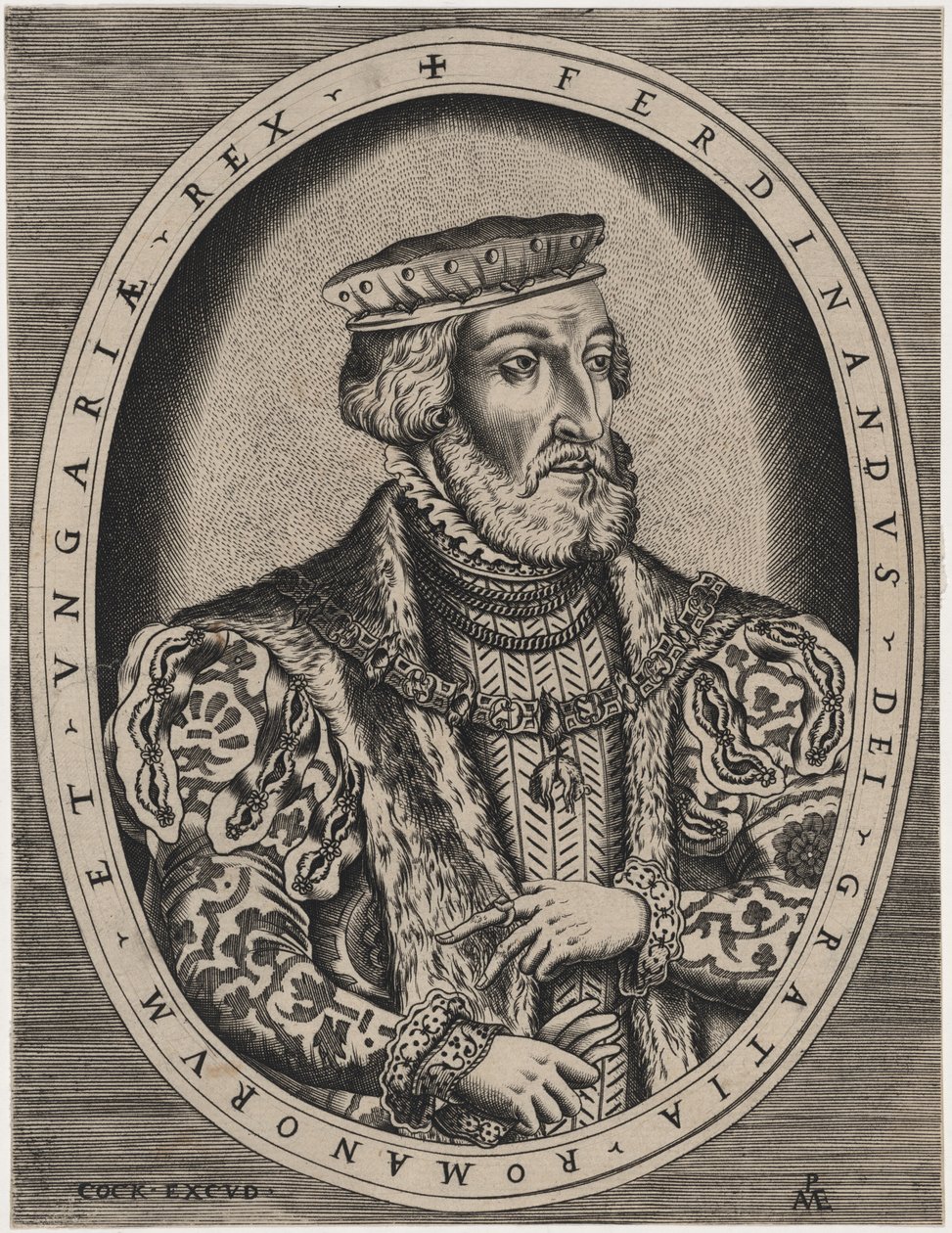 Ferdinand Ier, empereur romain - Hieronymus Cock