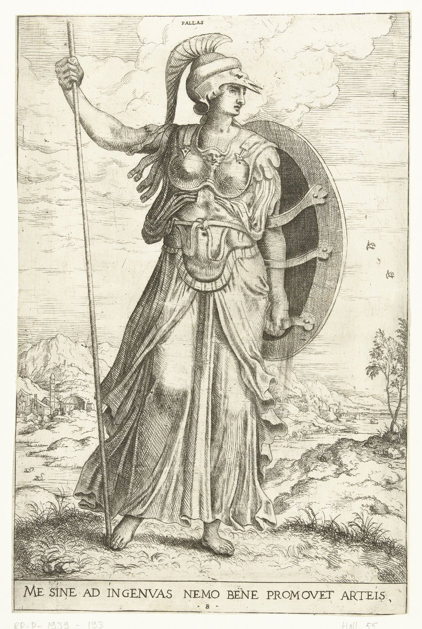 Minerva - Hieronymus Cock