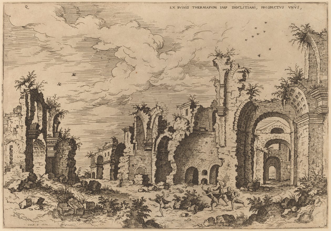Les Thermes de Dioclétien - Hieronymus Cock