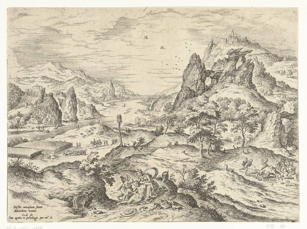 Vénus pleure la mort d