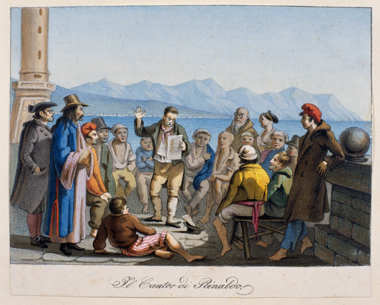 Le chantre de Rinaldo - Hieronymus Hess