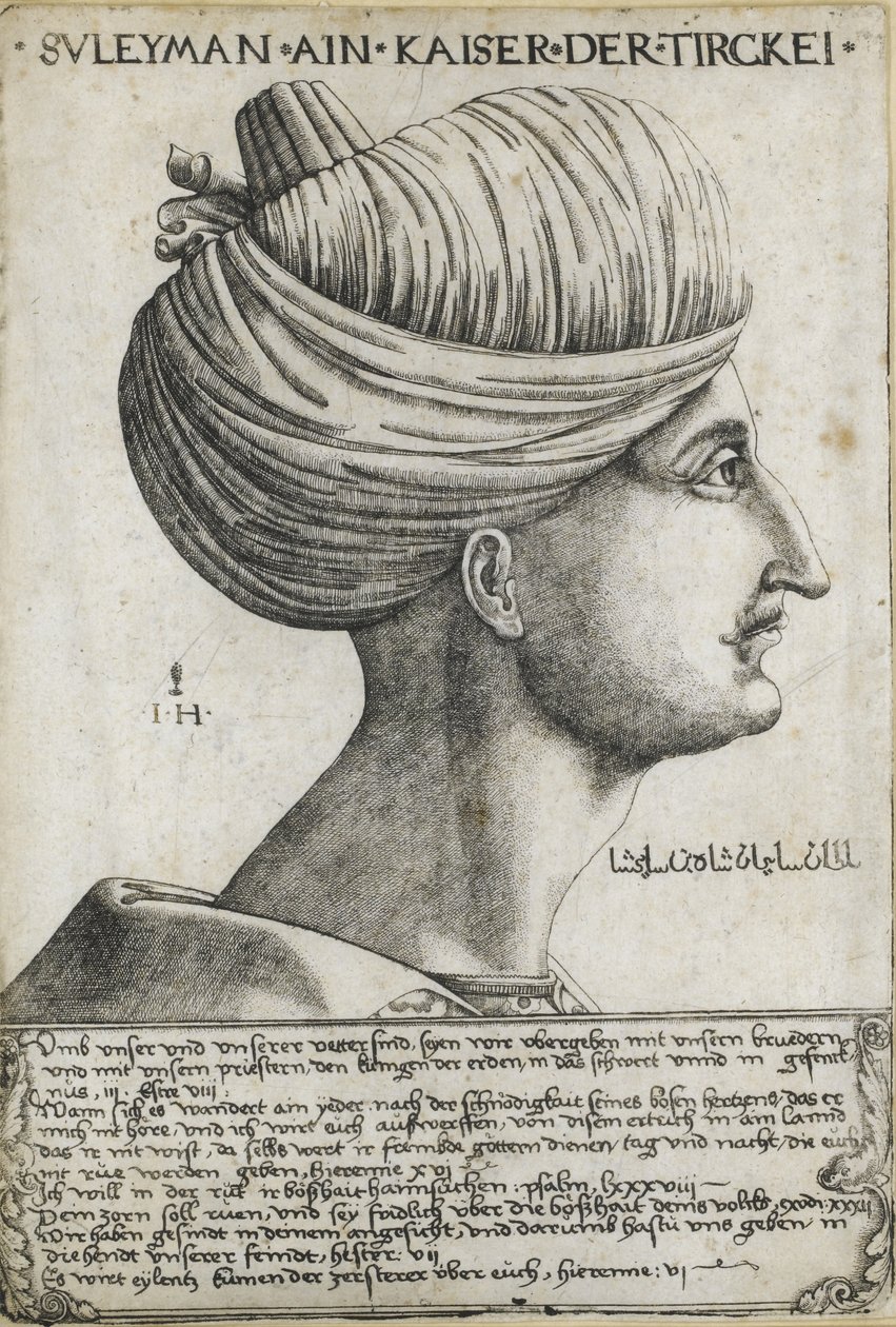 Sultan Soliman le Magnifique, vers 1530 - Hieronymus Hopfer