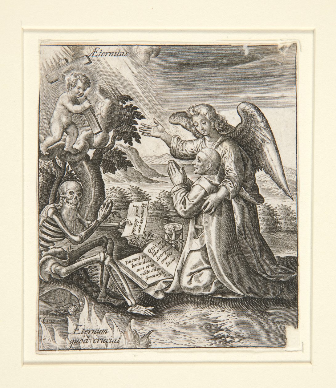 Ange gardien - Hieronymus Wierix