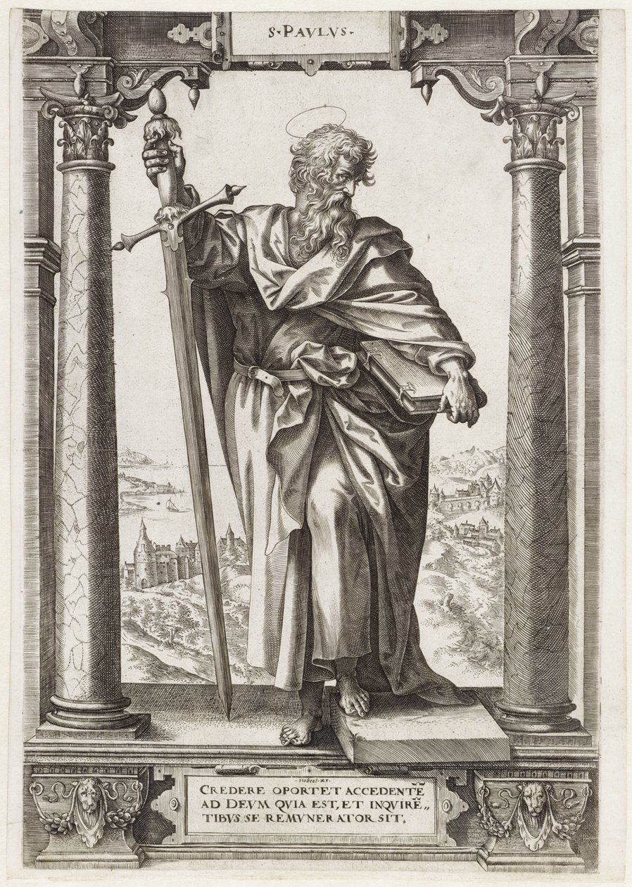 Saint Paul de Tarse - Hieronymus Wierix