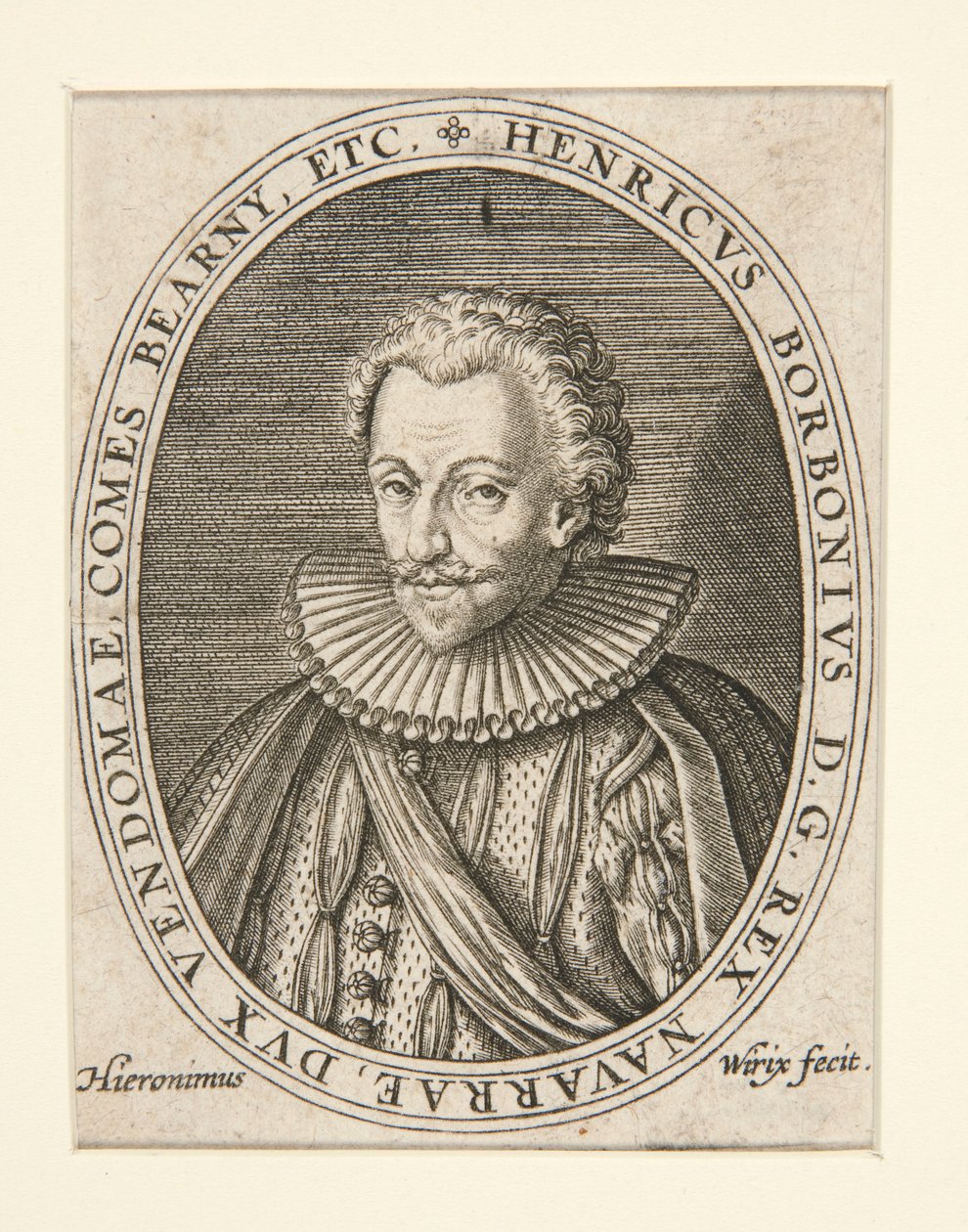 Roi Henri IV - Hieronymus Wierix