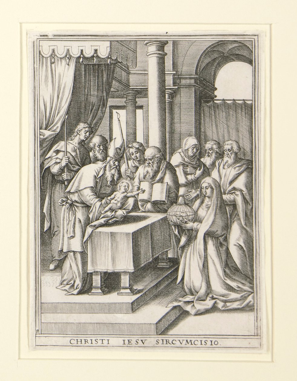 Six scènes de la vie de la Vierge - Hieronymus Wierix