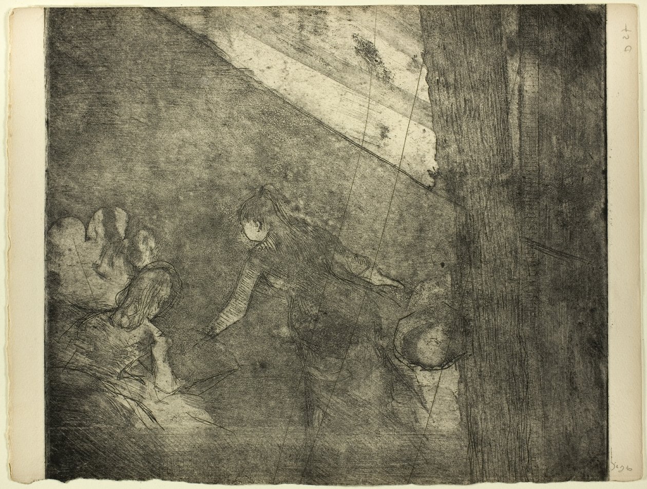 At the Café des Ambassadeurs - Hilaire Germain Edgar Degas