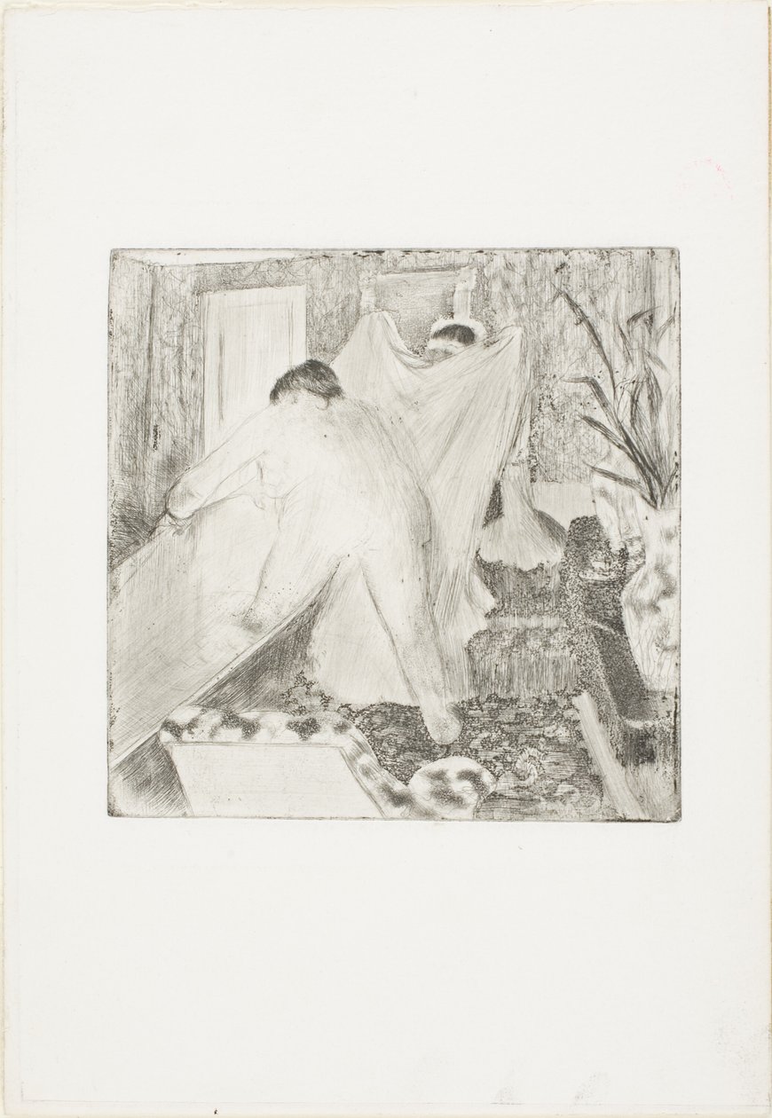 Sortir du bain - Hilaire Germain Edgar Degas
