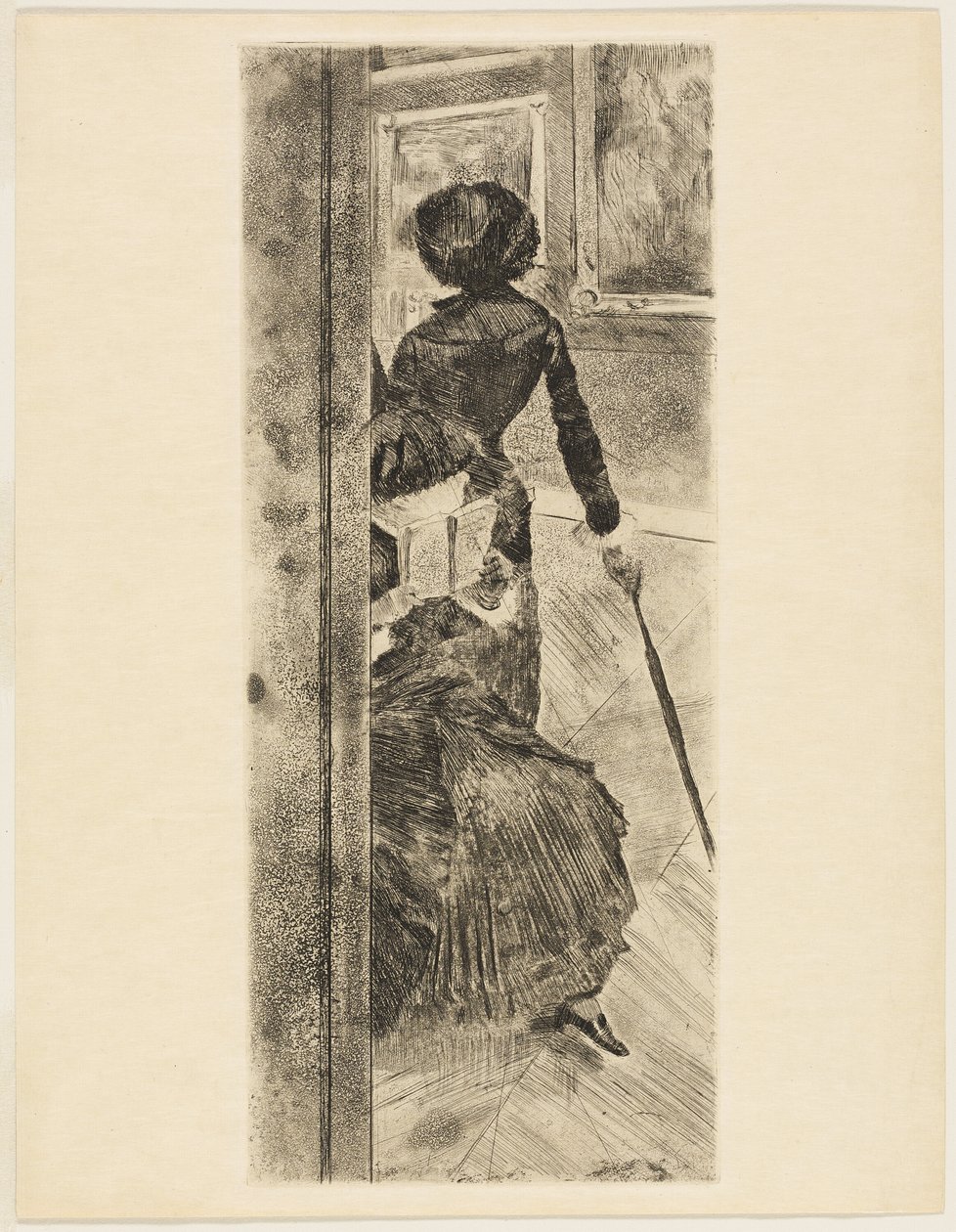 Mary Cassatt au Louvre : La Galerie des peintures - Hilaire Germain Edgar Degas