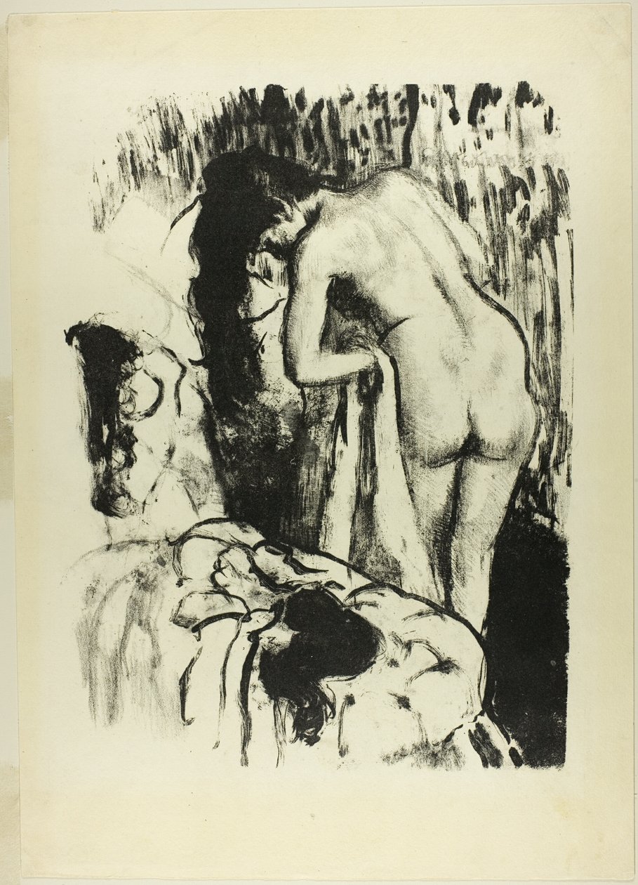 Femme nue debout, se séchant - Hilaire Germain Edgar Degas