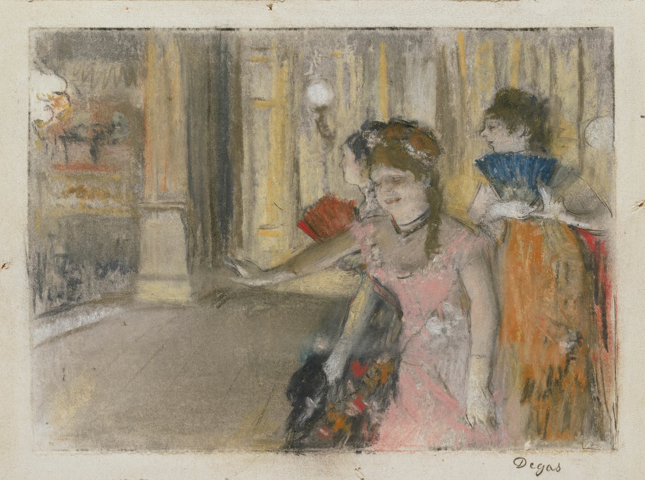 Les chanteurs sur scène - Hilaire Germain Edgar Degas