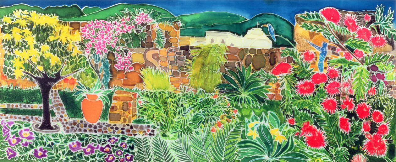 Jardins du couvent, Antigua, 1993 - Hilary Simon