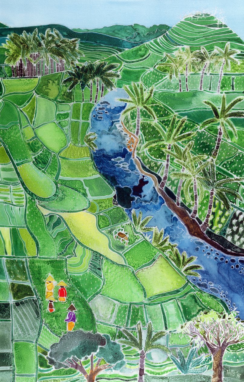Rivière Agung, Bali, 1996 - Hilary Simon