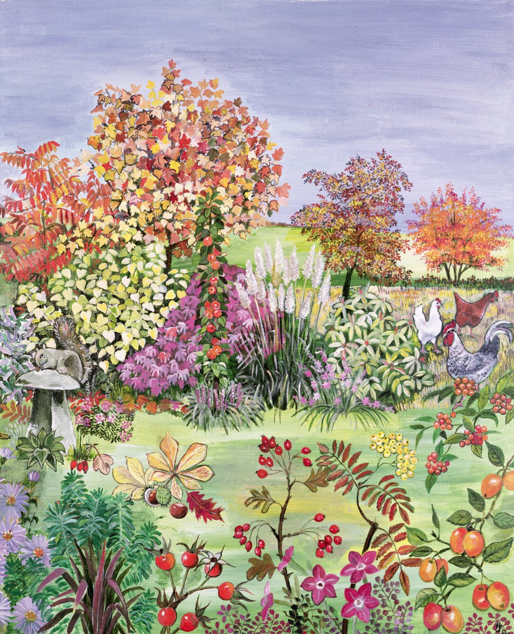 Automne des Quatre Saisons (un de la série de quatre) - Hilary Jones
