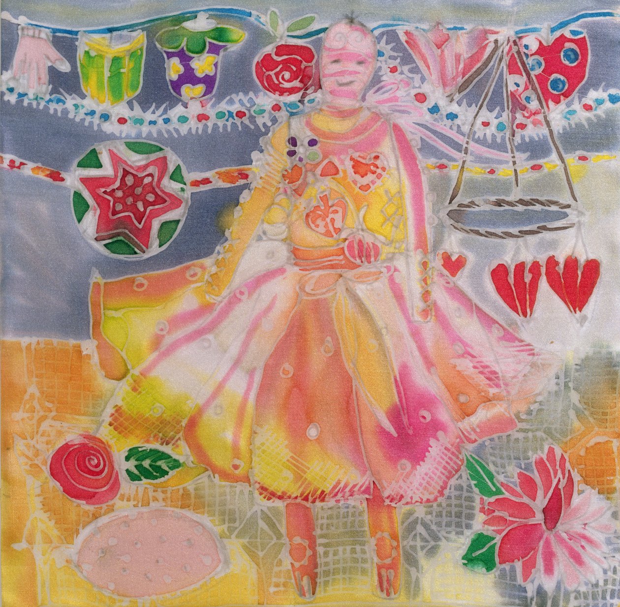 Fée avec des cœurs et des fleurs, 2006 - Hilary Simon