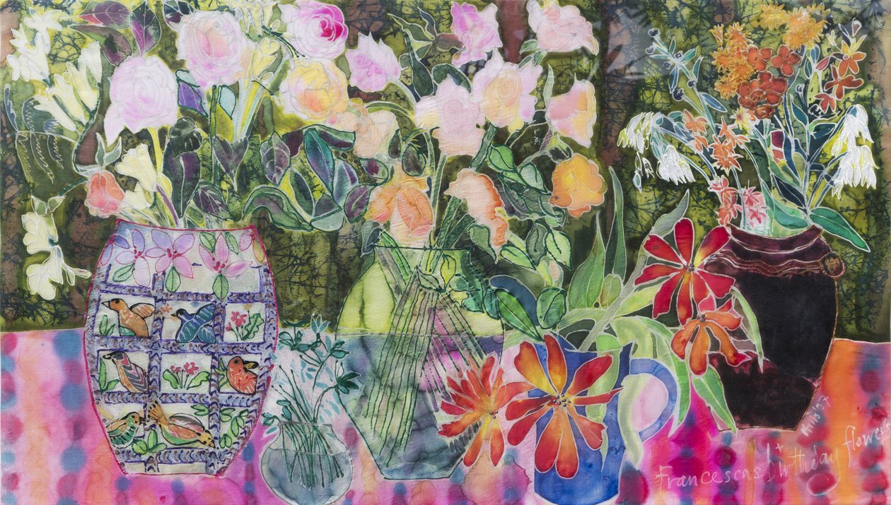 Les fleurs de Francesca - Hilary Simon