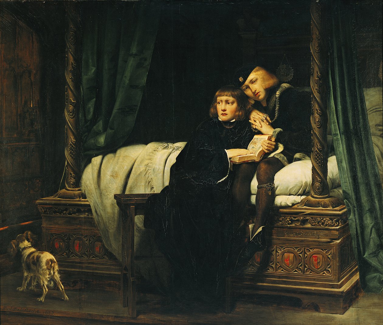 Édouard V (1470-83) et Richard, duc d
