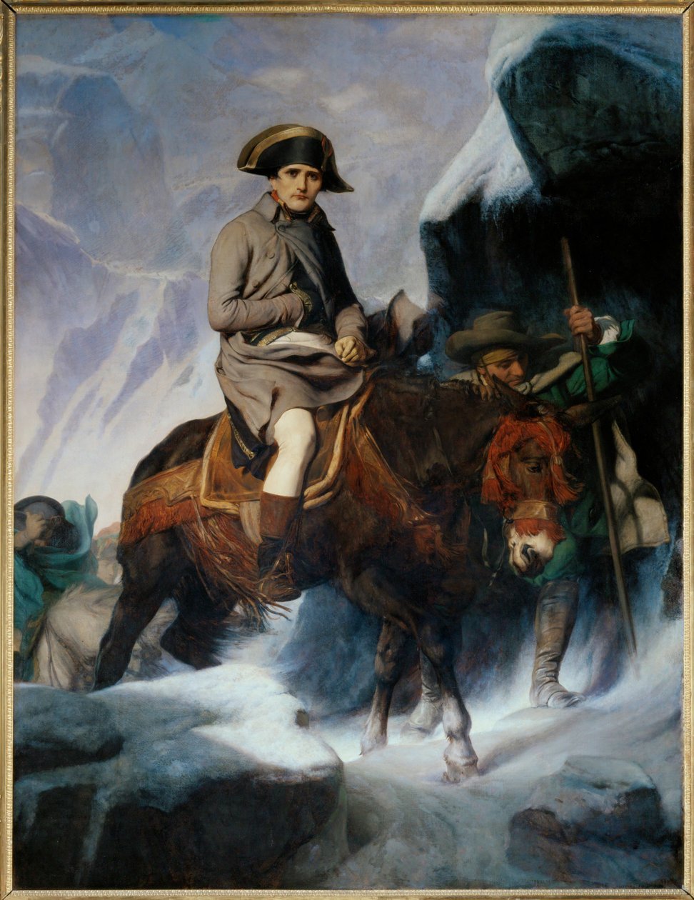 Bonaparte franchissant les Alpes - Bonaparte crossing the Alps … - Hippolyte (1797 1856) Delaroche