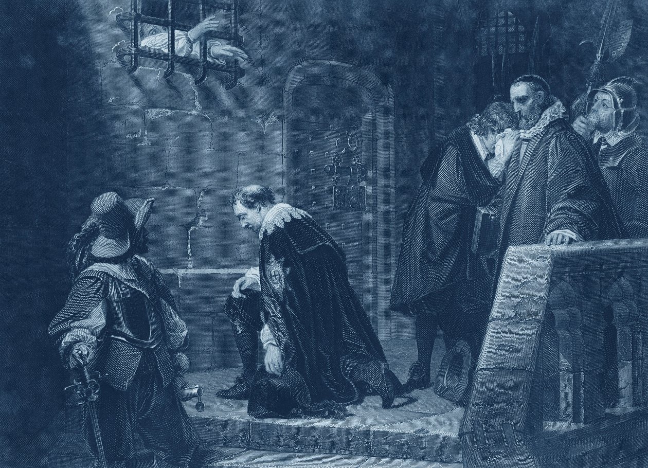 Lord Strafford conduit à l