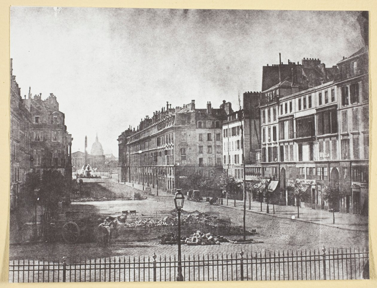 Rue Royale et Restes des Barricades de 1848 - Hippolyte Bayard