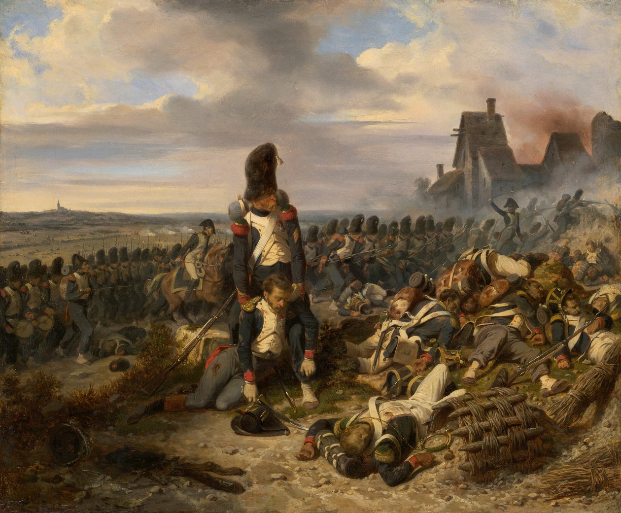 Scène de bataille, vers 1825 - Hippolyte Bellange