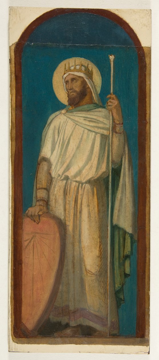 Hiskia, König von Juda - Hippolyte Flandrin