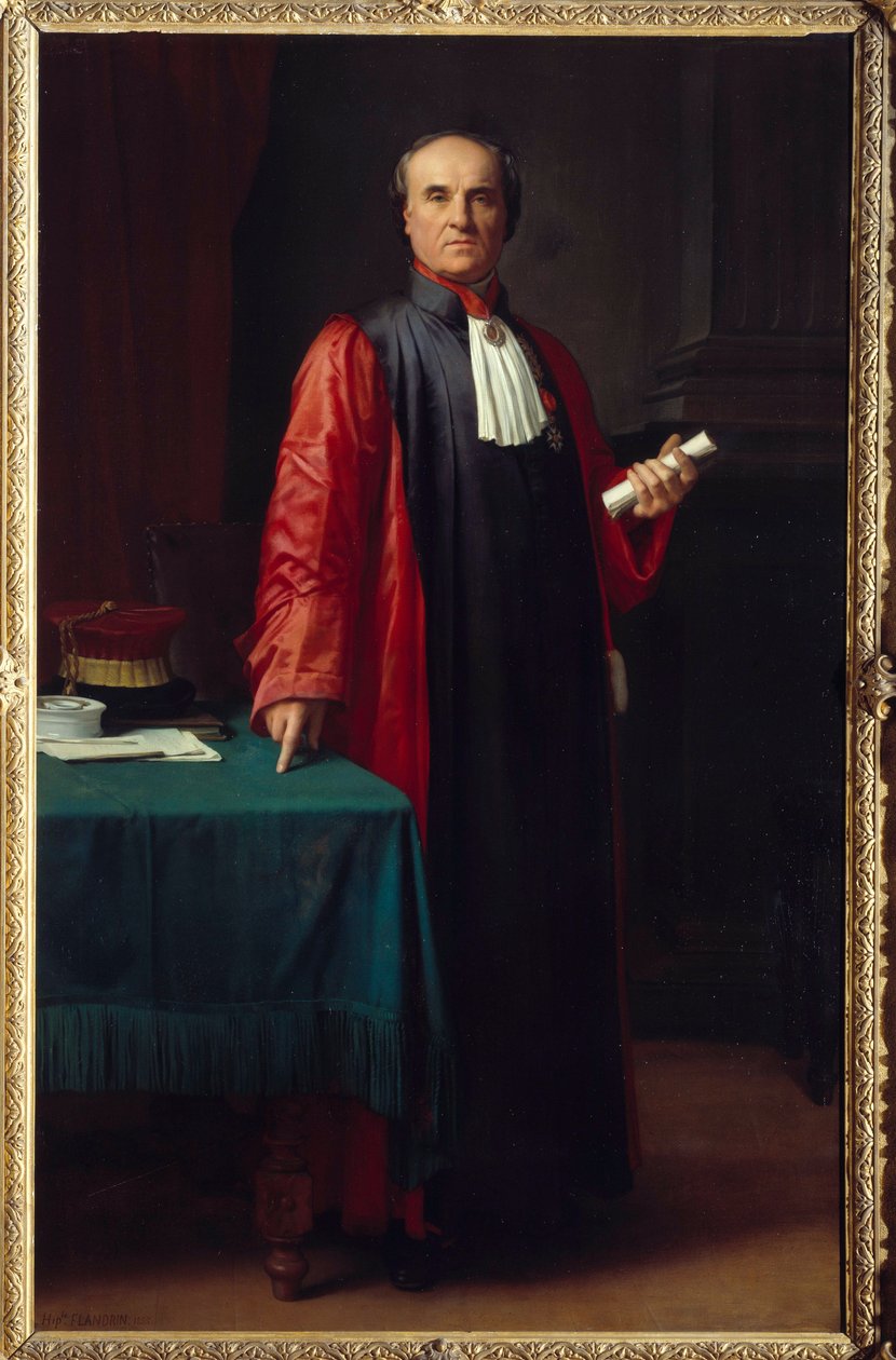 Portrait du docteur Rostan - Hippolyte Flandrin
