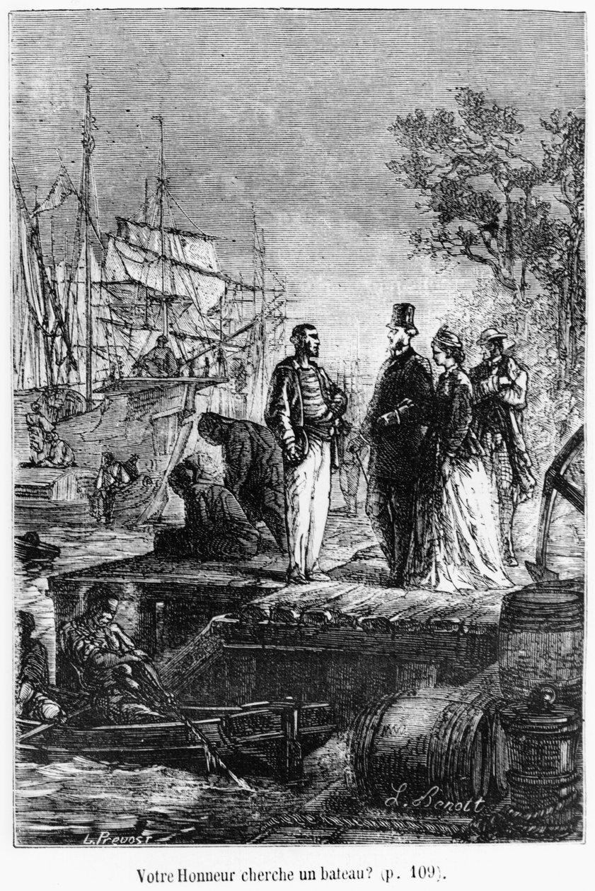 Votre Honneur cherche-t-il un bateau, illustration de 