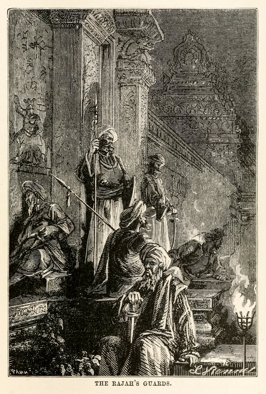 Les gardes du Rajah, d