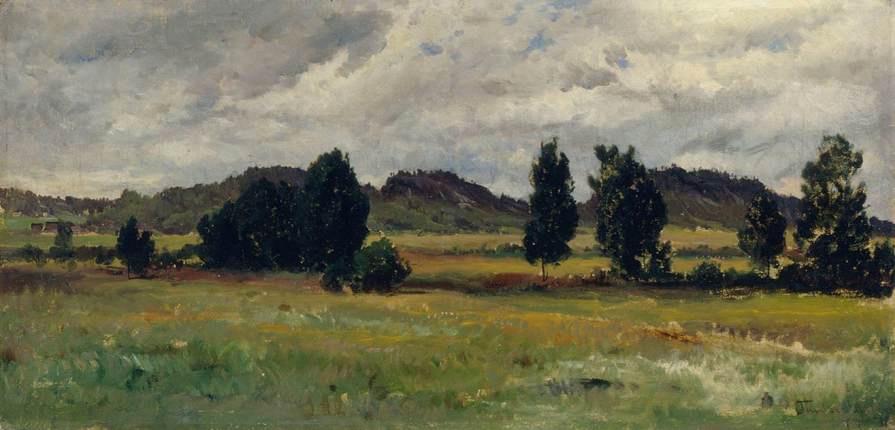 Paysage de Tuulos - Hjalmar Munsterhjelm