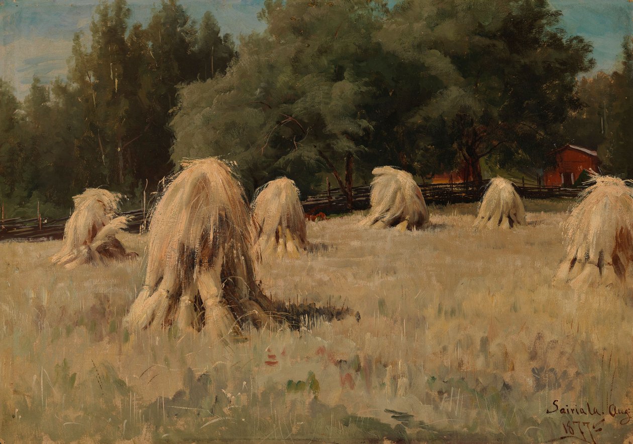 Piles de seigle - Hjalmar Munsterhjelm