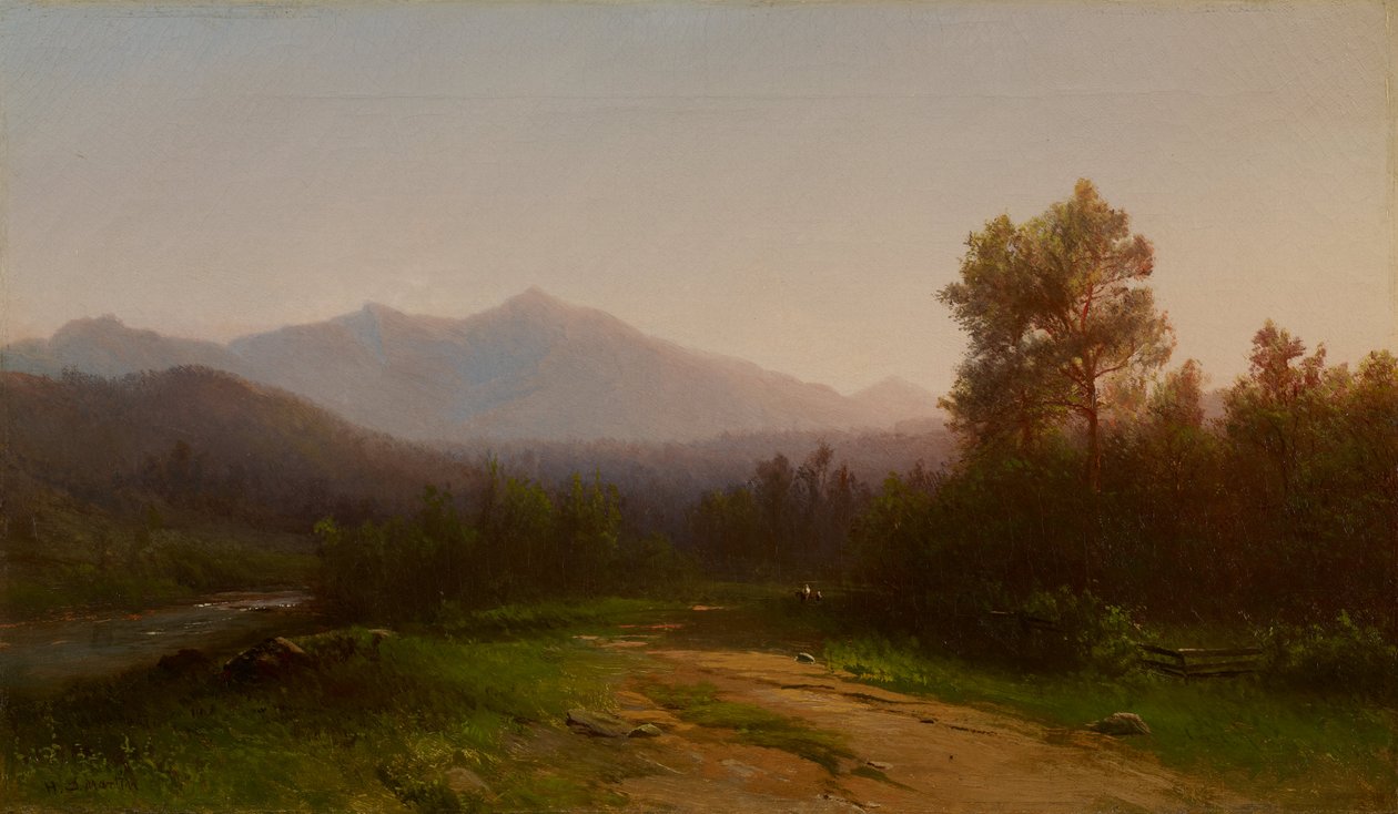 Paysage du fleuve Hudson - Homer Dodge Martin
