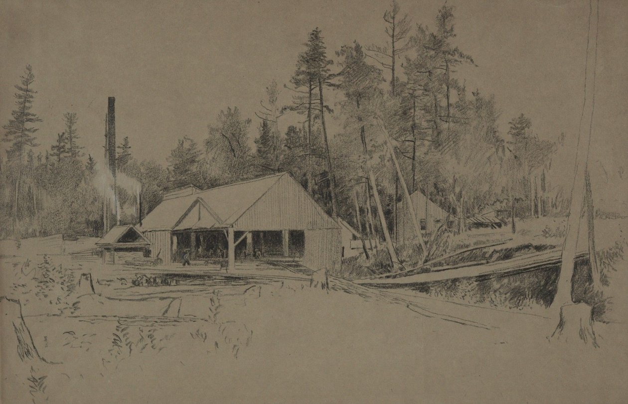 Scierie - Homer Dodge Martin