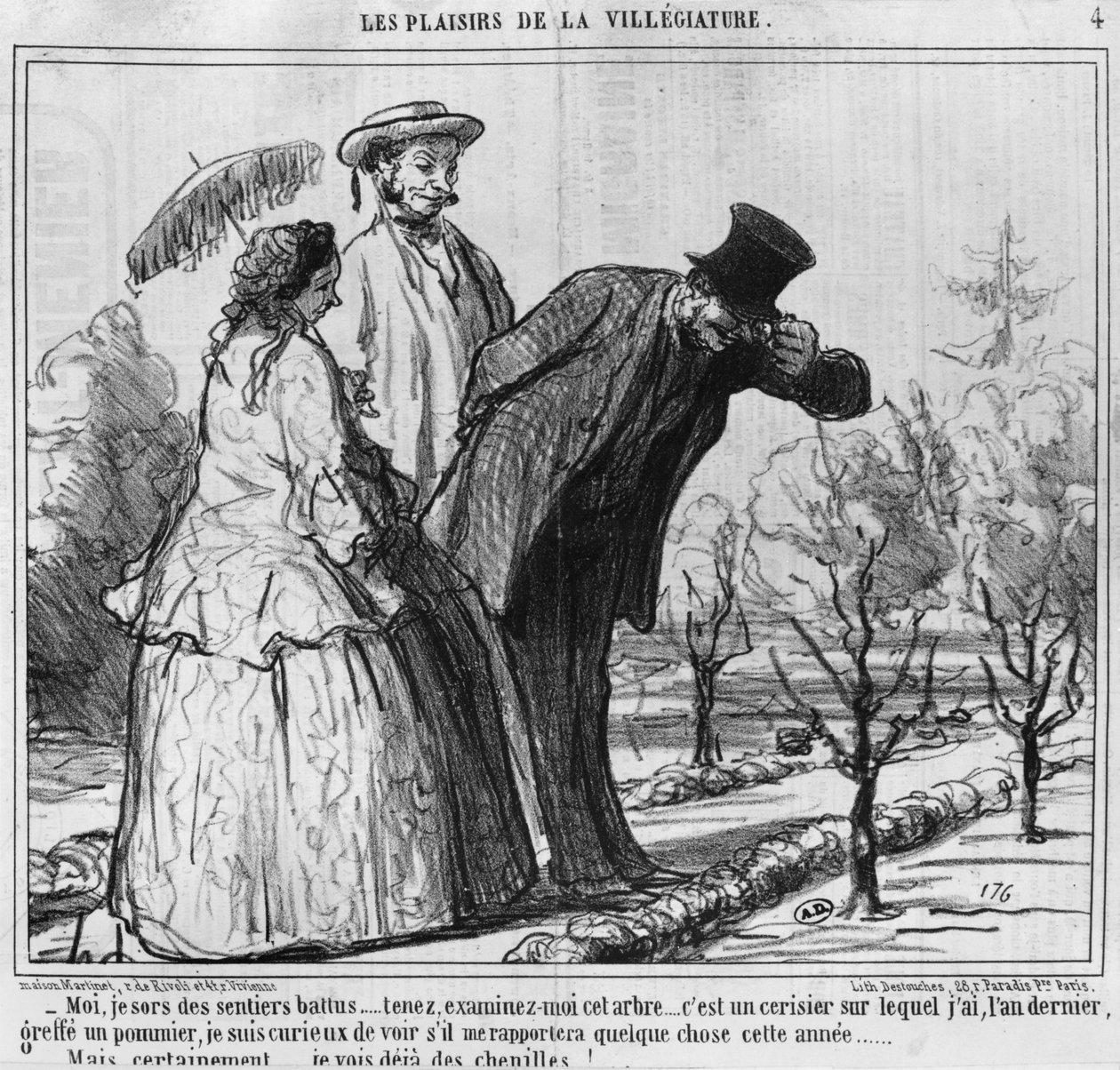 Les Plaisirs de la villégiature, illustration de 
