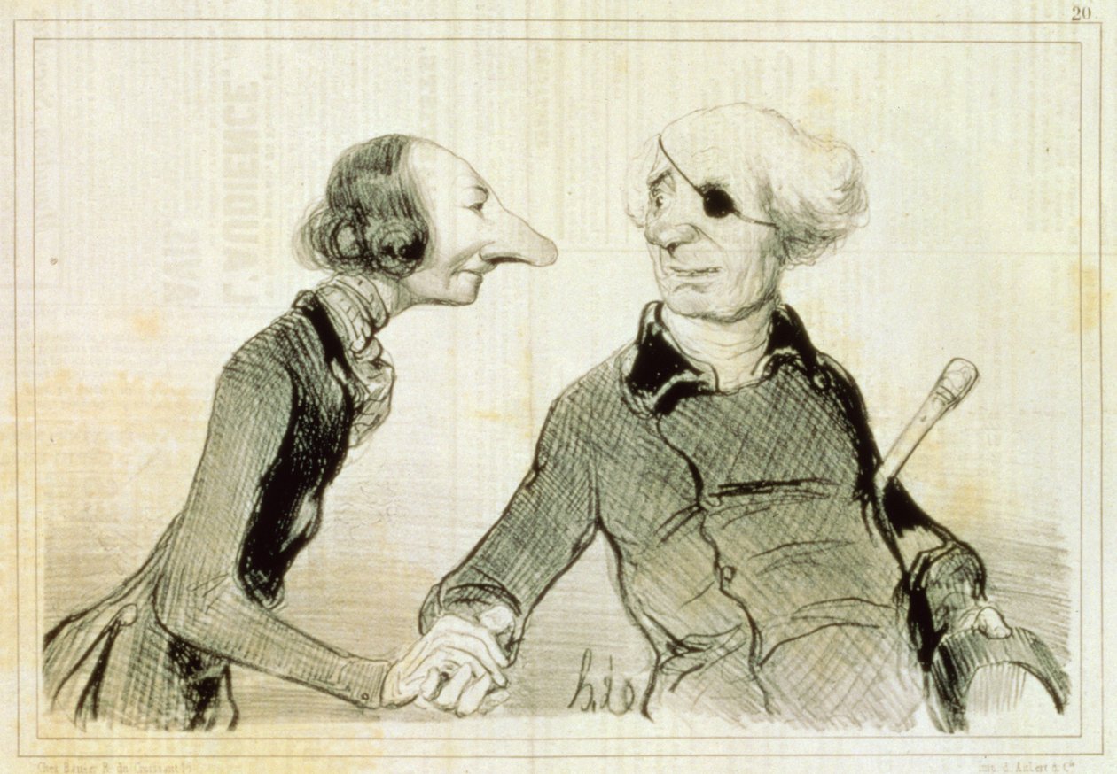 Planche 74.3 Types parisiens Je peux dire que vous êtes de noble naissance... J
