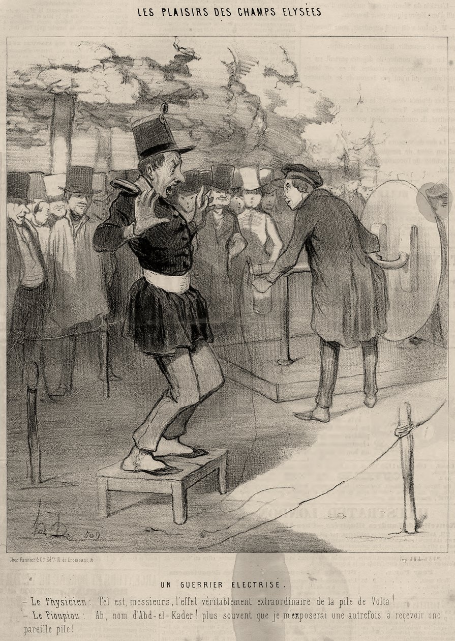 Plaisirs des Champs-Élysées - Honoré Daumier