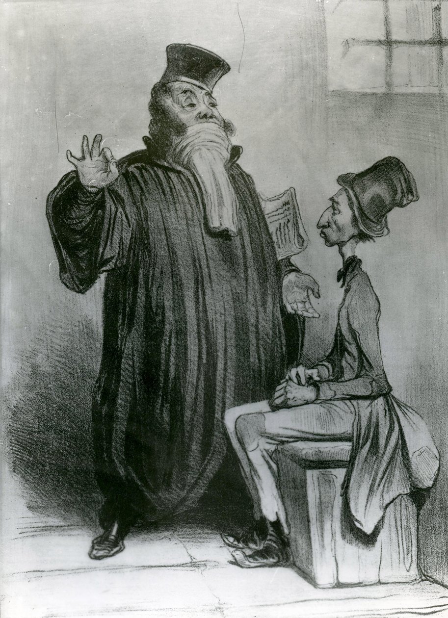 Robert-Macaire Avocat, 1836 - Honoré Daumier
