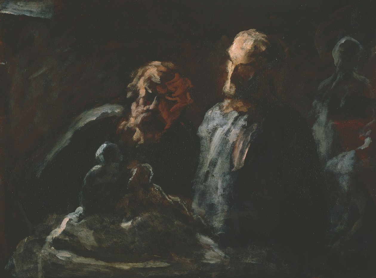 Deux sculpteurs - Honoré Daumier