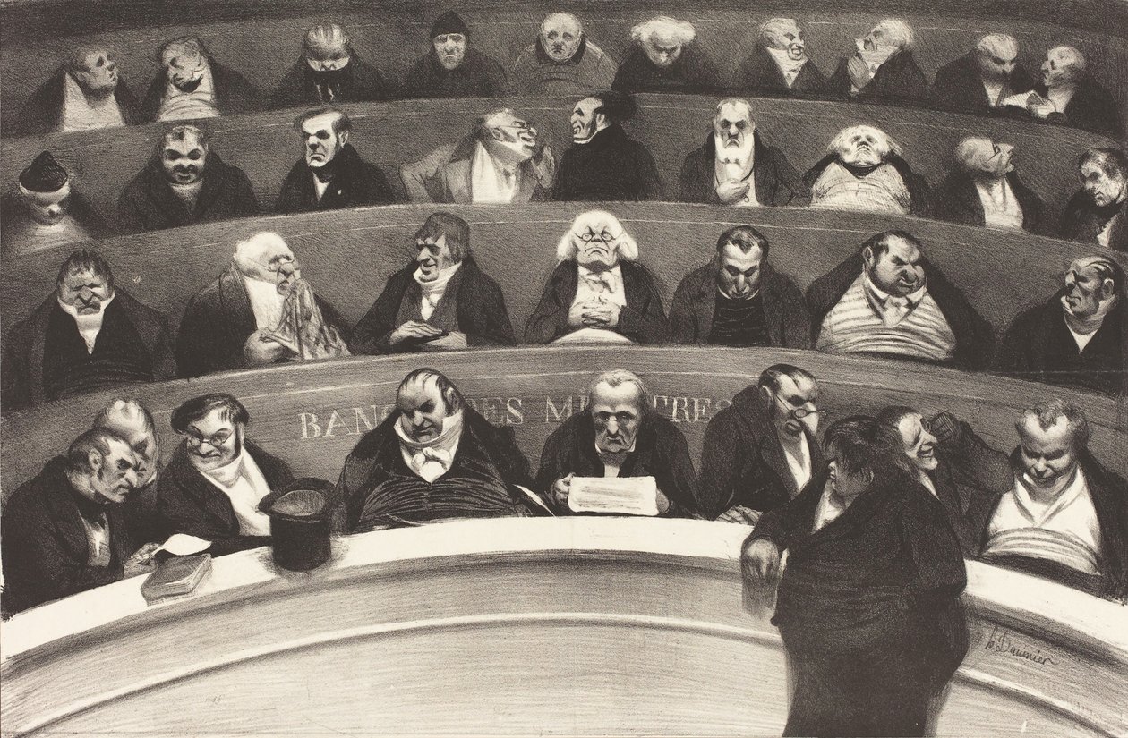 Le Ventre législatif - Honoré Daumier Victorin