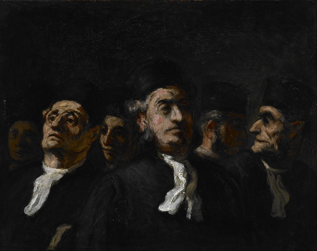 Une réunion de juristes - Honoré Daumier