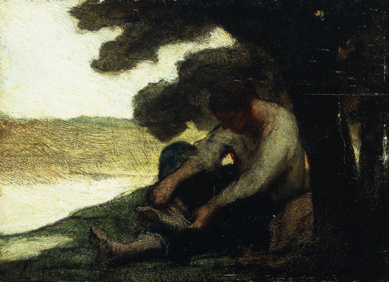 Après le bain, vers 1846 - Honoré Daumier