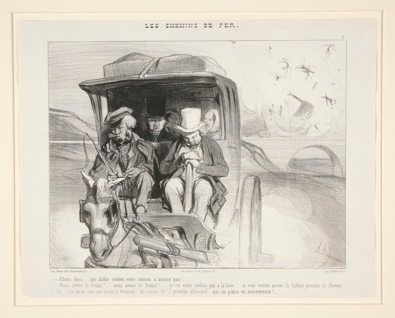 Allons donc - Honoré Daumier