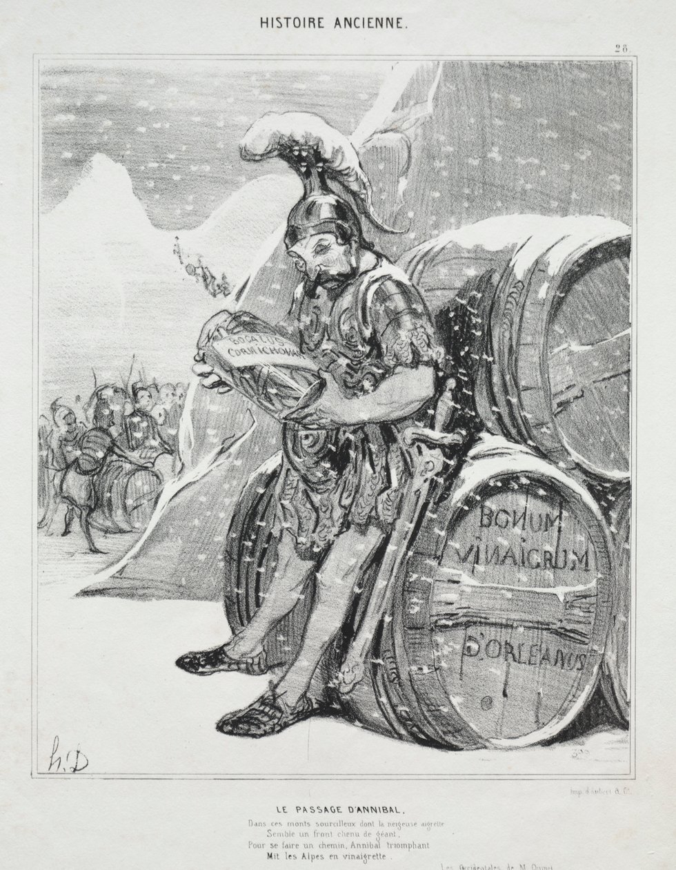 Histoire ancienne, plaque 28 : Le passage d
