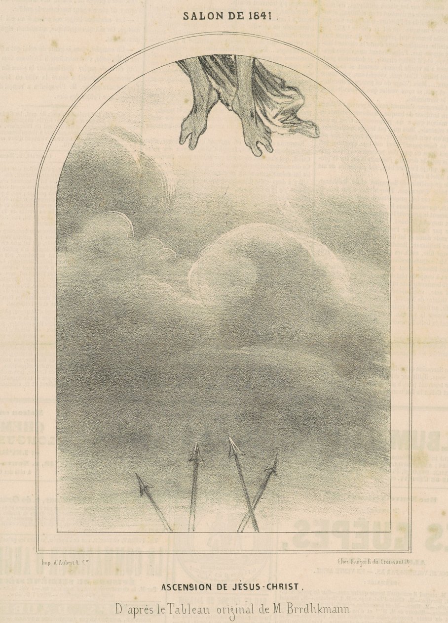 Ascension de Jésus-Christ - Honoré Daumier