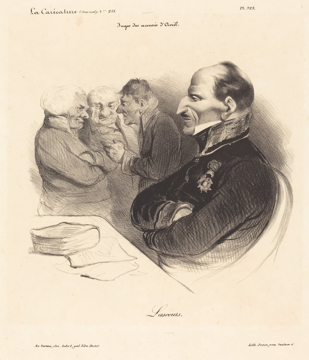 Baron de Lascours - Honoré Daumier
