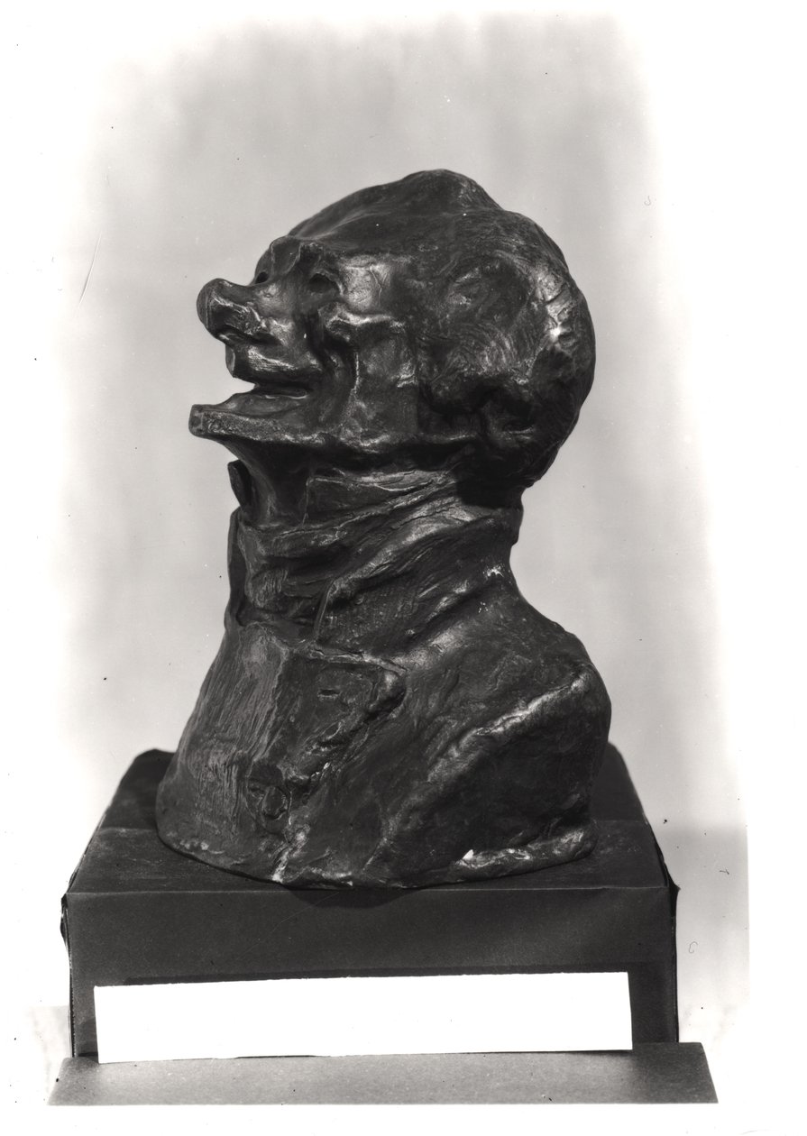 Buste de Charles Philipon (1800-62), vers 1833 - Honoré Daumier
