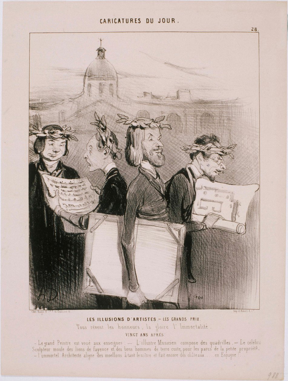 Caricatures du Jour - Honoré Daumier