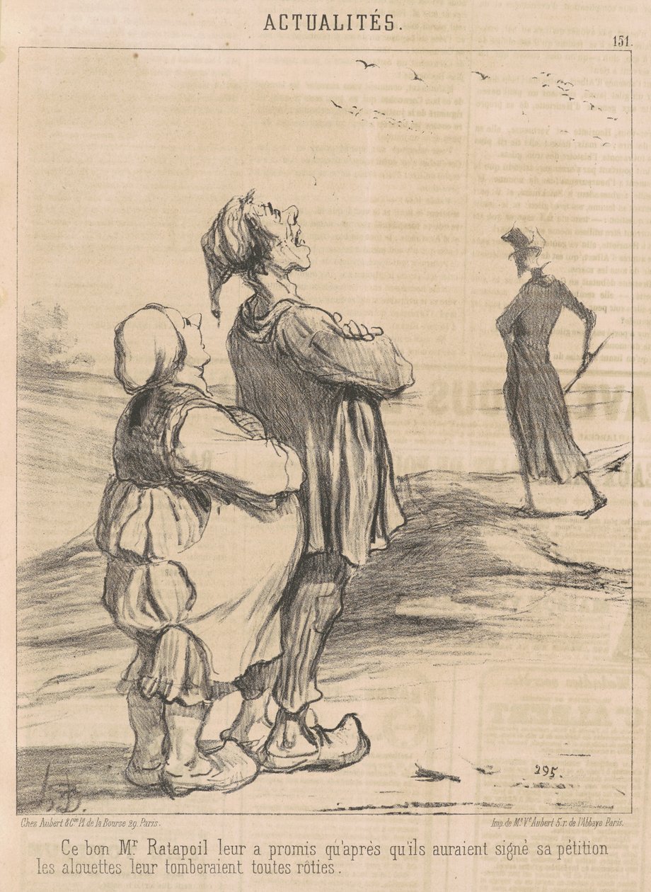 Ce bon M. Ratapoil leur a promis ... - Honoré Daumier