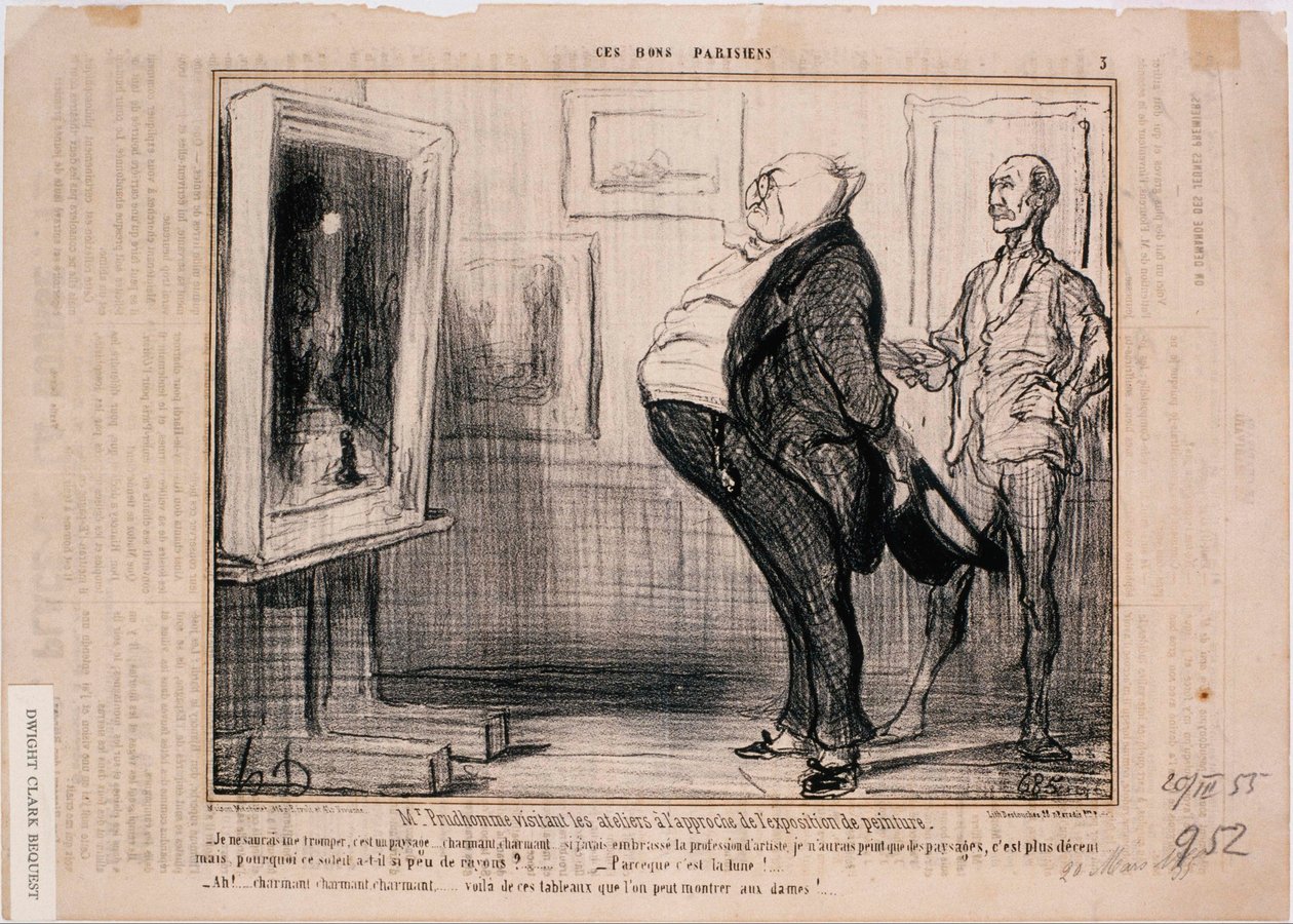 Ces Bons Parisiens - Honoré Daumier