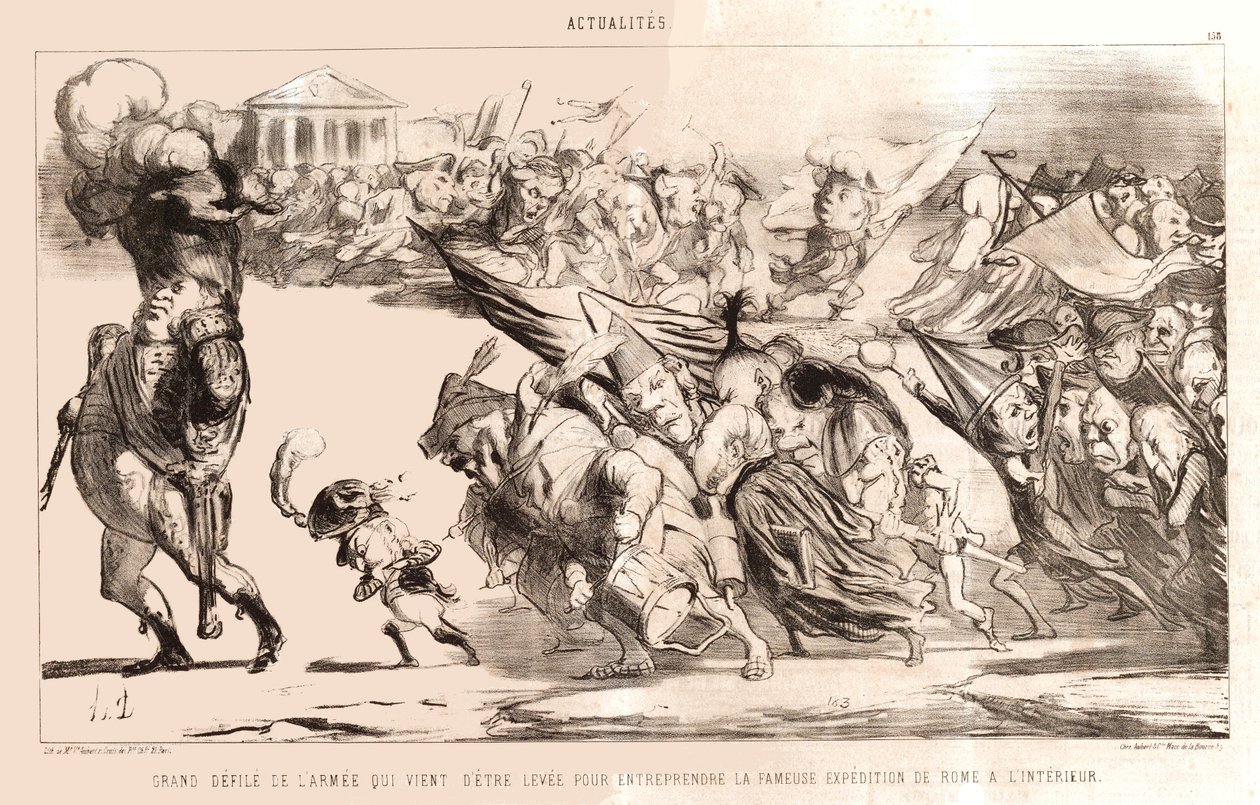 Daumier - Grand défilé de l